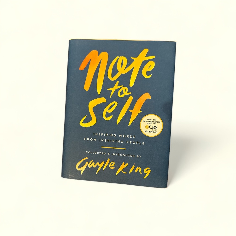 NWT Note to Self: Inspiring Words from Inspiring People Hardcover Book, MSRP $20